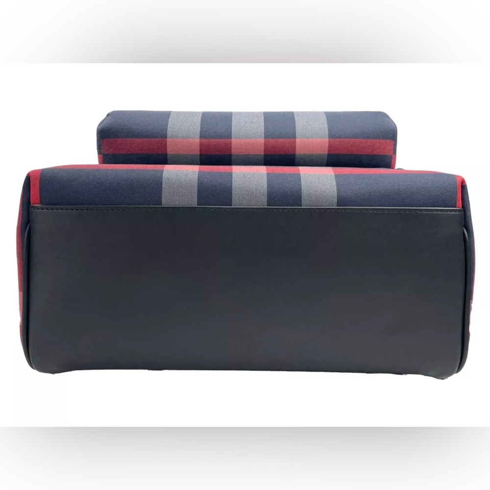 NEW $1350 Burberry NAVY and Red NOVA Check Backpack FULL SIZE GORGEOUS NWT - Picture 6 of 16